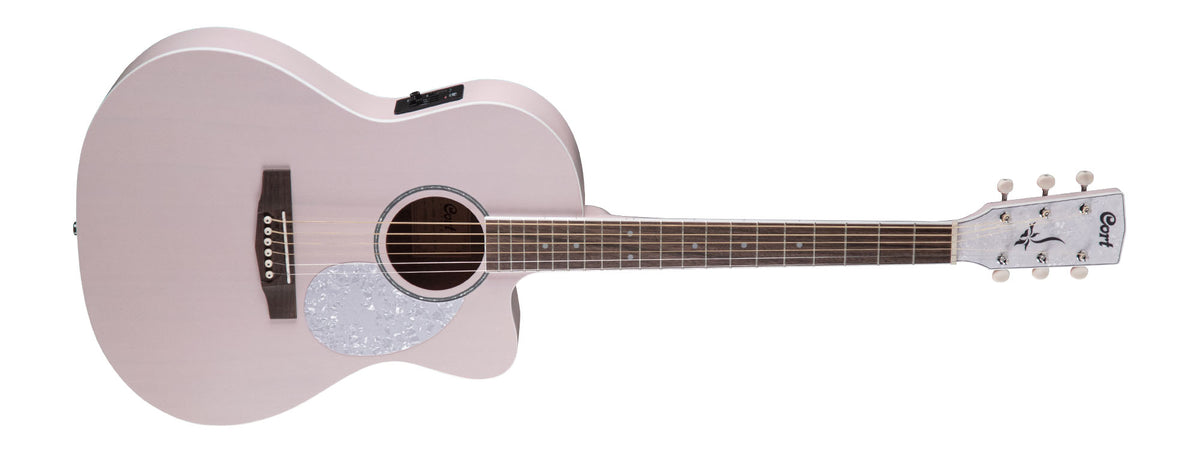 Cort Jade Classic Small Body Guitar OP Pink Pastel