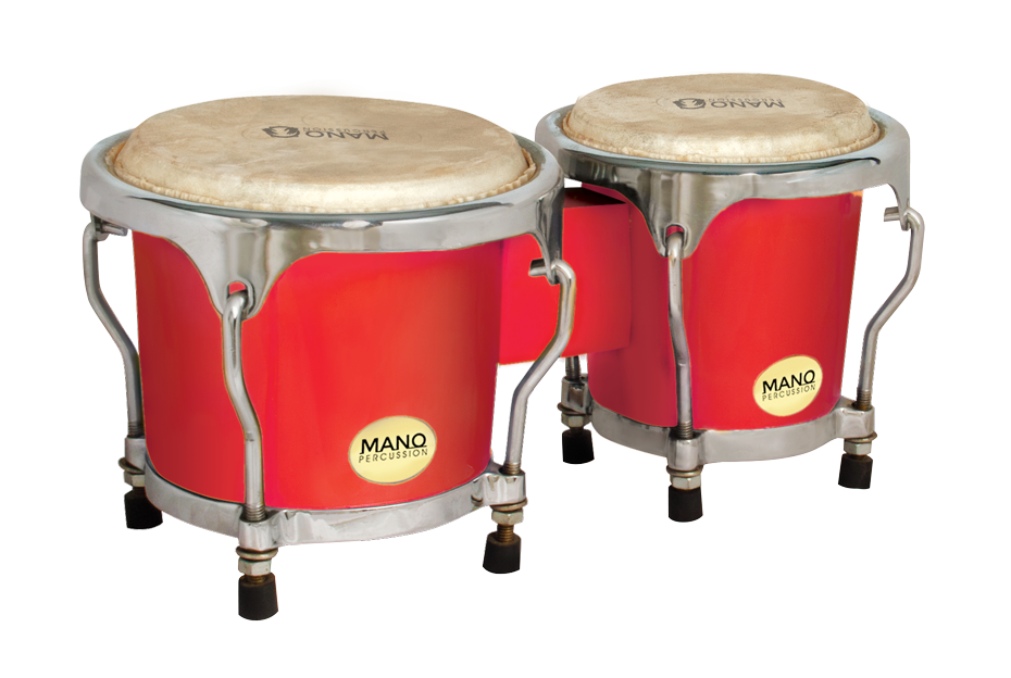 Mano Percussion Junior Bongos (Red)