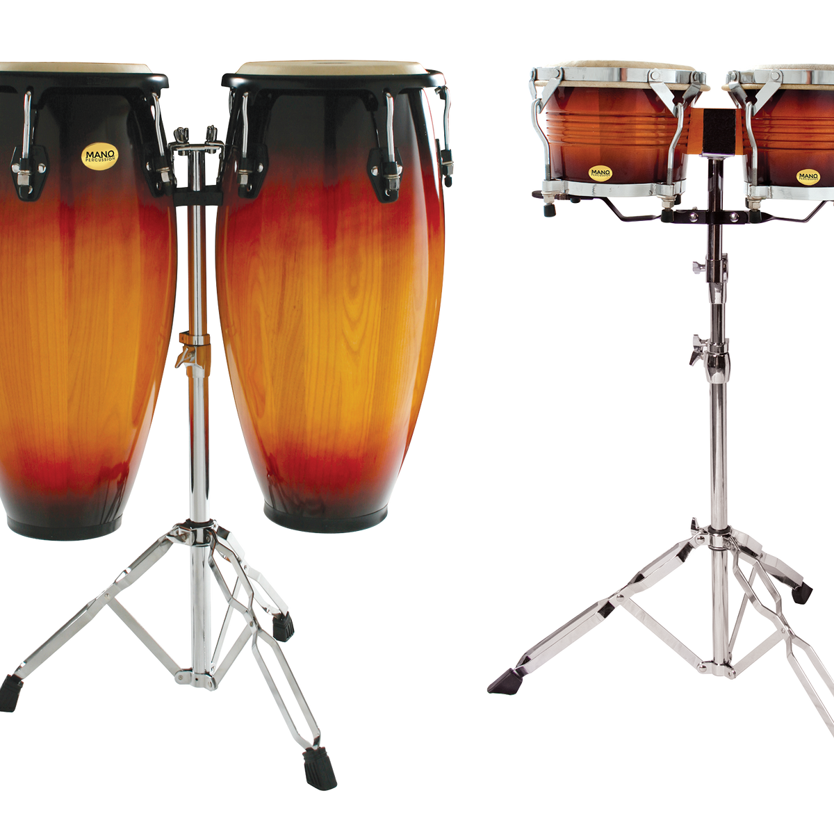 Bongo - Conga And Bongo Stand Package