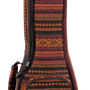 Concert Ukulele Bag - weave pattern fabric