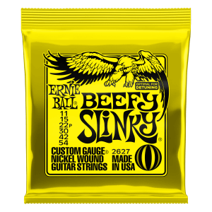 Ernie Ball Beefy Slinky Electric Guitar Strings, 11-54 Gauge