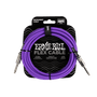 Ernie Ball Flex Instrument Cable Straight/Straight 10ft - Purple