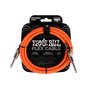Ernie Ball Flex Instrument Cable Straight/Straight 10ft - Orange