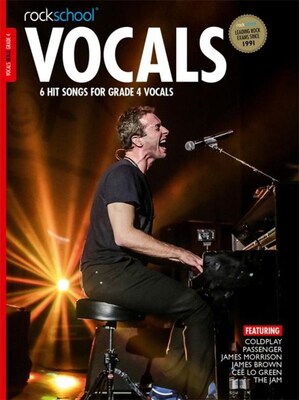 Rockschool Vocals Male Grade 4 BK/OLA