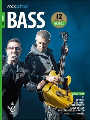 Rockschool Bass Grade 2 2018-2024 BK/OLA