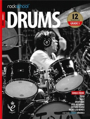 Rockschool Drums Grade 5 2018-2024 BK/OLA