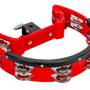 Drum Set Tambourine With ABS Rim - Red