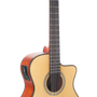 Valencia Acoustic/Electric Cutaway Guitar (4/4)