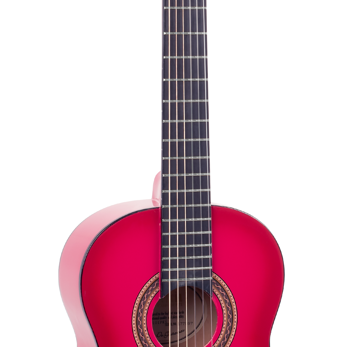 Valencia Classical Guitar 1/4 (Pink Sunburst)