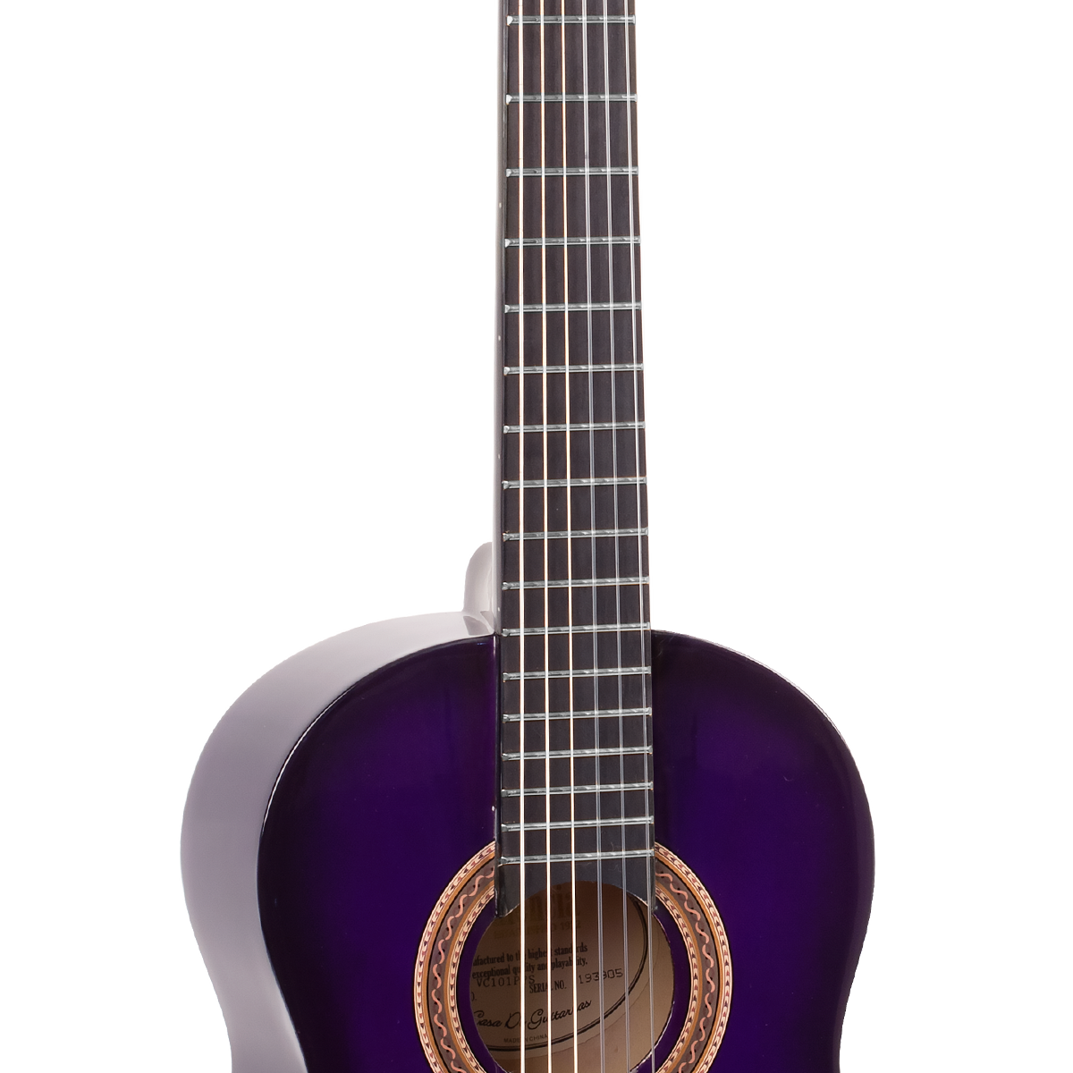 Valencia Classical Guitar 1/4 (Purple Sunburst)