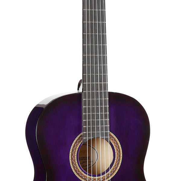 Valencia Classical Guitar 4/4 (Purple Sunburst)