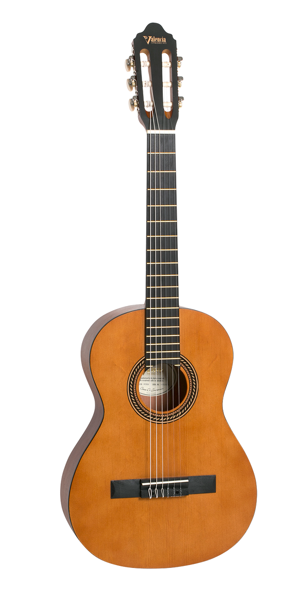 Valencia Classical Guitar - Antique Natural (3/4 Size)
