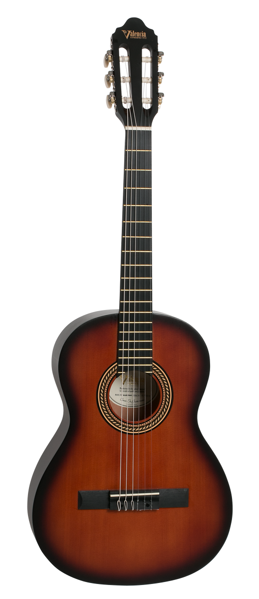 Classical Guitar - Hybrid, Thin Neck VC203HCSB