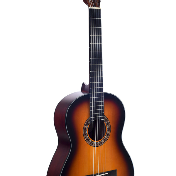 Classical Guitar - 4/4 Size VC304ASB Antique sunburst satin/matt