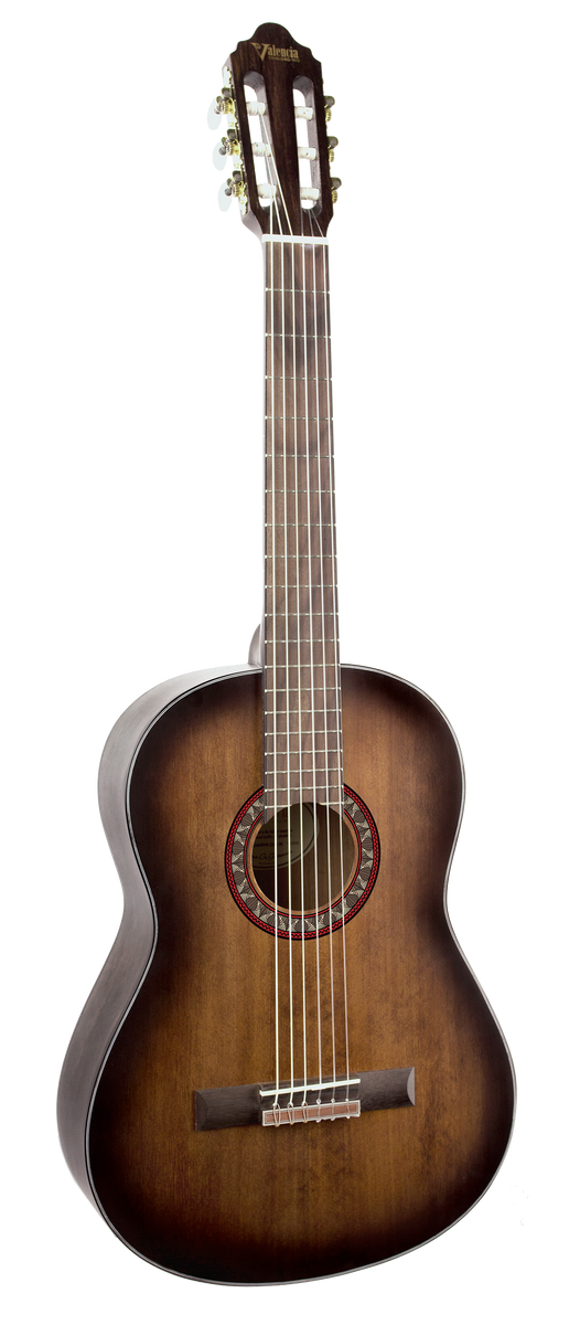 Classical Guitar - 4/4 Size VC404HSB Historic sunburst satin/matt