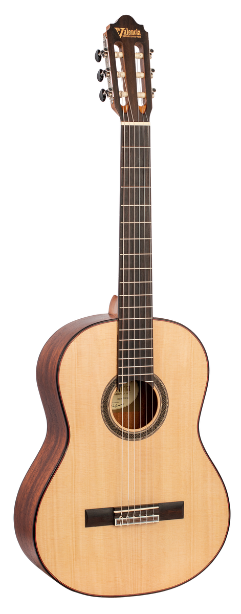 Valencia Classical Guitar - Solid Sitka Spruce Top