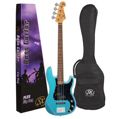 Vintage Style Bass Guitar Plus Gig Bag